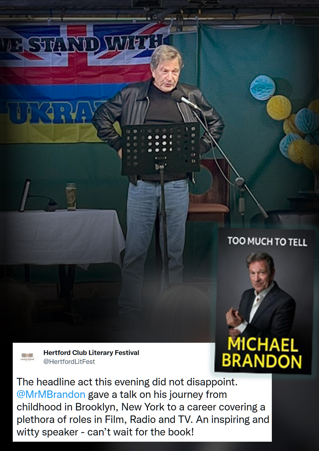 Michael brandon official website